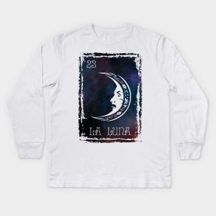 la luna Kids Long Sleeve T-Shirt